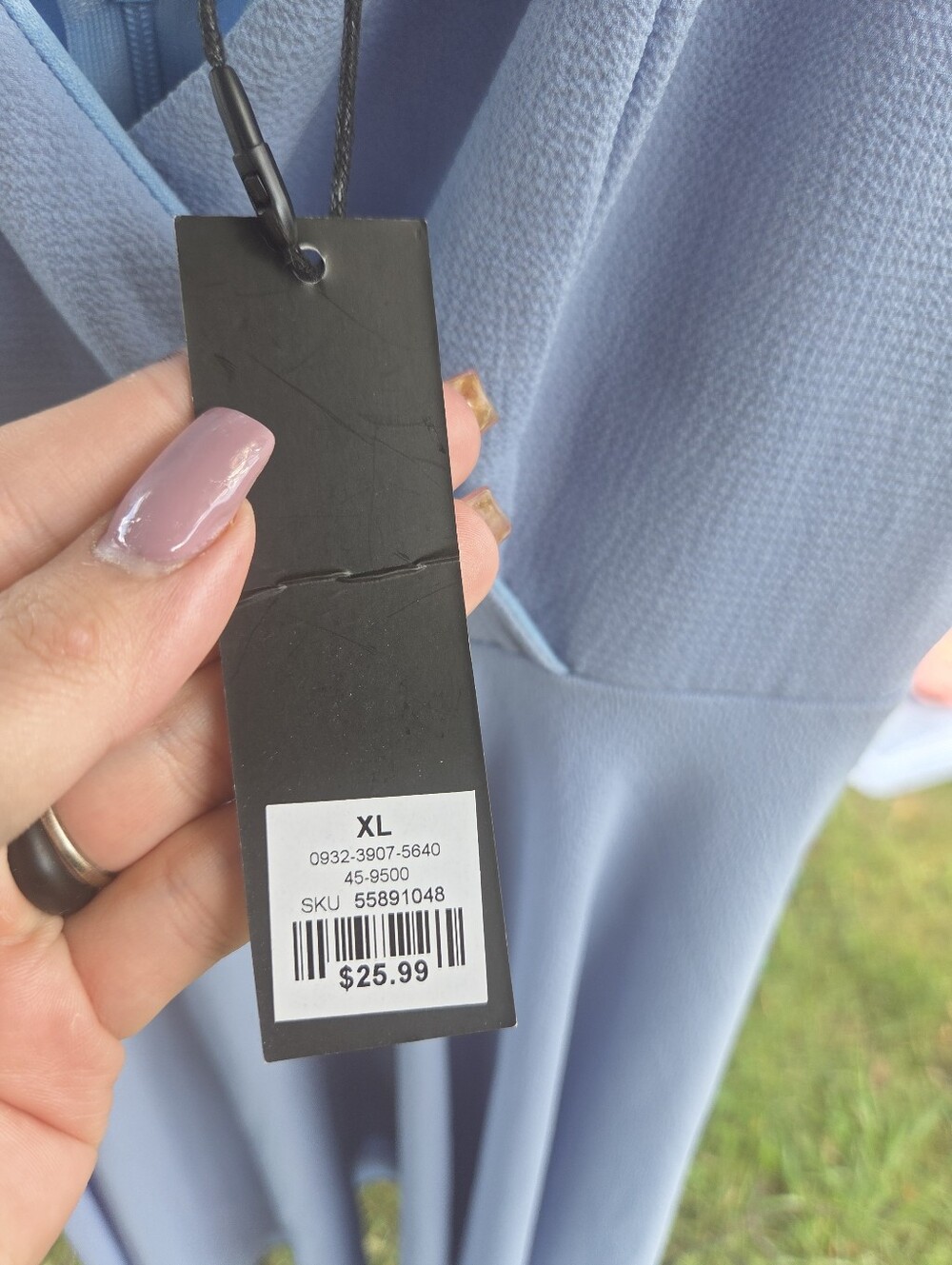 Revamped Size Xl Blue Dress, Brand New - Picture 3 of 4